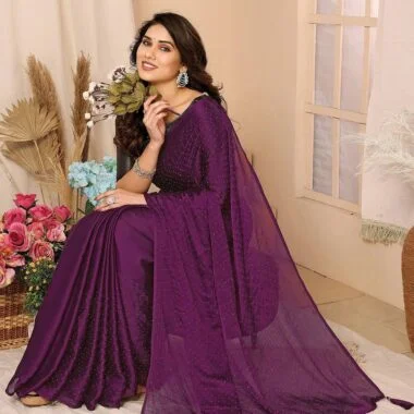 chiffon saree